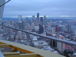 Seattle - pogled sa Space Needle-a na Downtown